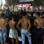 Pesta Miras Oplosan, Polisi Amankan 10  Pemuda  di Dam Kotakan Situbondo