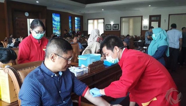 Baru Pulang Kunker, Puluhan Anggota DPRD Tulungagung Lakukan Tes Darah