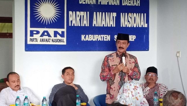 Gaet Dukungan, Fattah Jasin Hadir di Rapat Pleno DPD PAN Sumenep