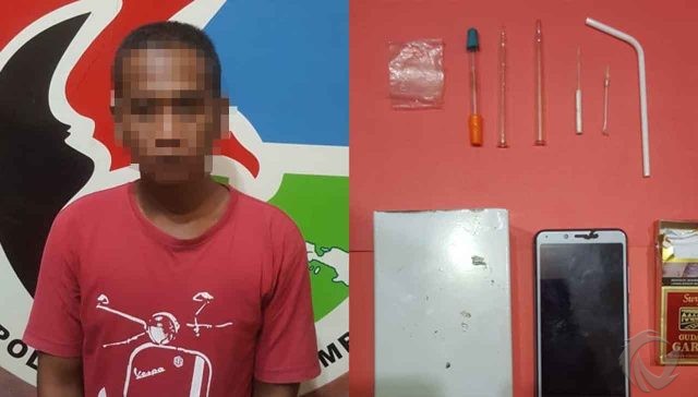 Nyabu, Kuli Bangunan di Jombang Diringkus Polisi