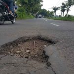 Waspada Jalan Semeru Kota Probolinggo Berlubang, Kerap Terjadi Kecelakaan