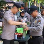 Beginilah Cara Polres Gresik  Tangkal Virus Corona