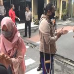 Antisipasi Corona, Pemohon SIM di Nganjuk Diperiksa dan Cuci Tangan Sebelum Masuk