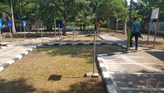 Baru Rampung Sudah Rusak, Taman Lalu Lintas di Kota Probolinggo Disoal Dewan