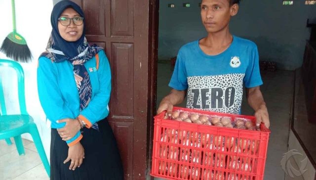 Heboh, Telur BPNT di Jombang Ada Belatungnya