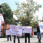 FRMJ Demo, Tuntut Pemkab Jombang Jujur Terkait Data Covid-19