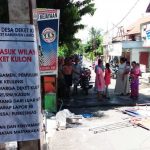 Ratusan Pesepeda Motor Rusak Bilik Disinfektan di Lamongan