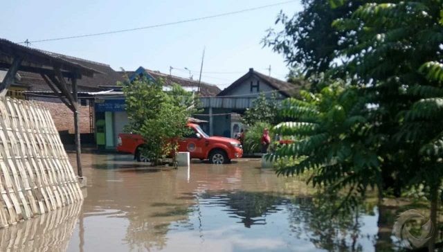 Hujan Dua Hari, Sejumlah Sungai di Mojokerto Meluber Genangi Permukiman