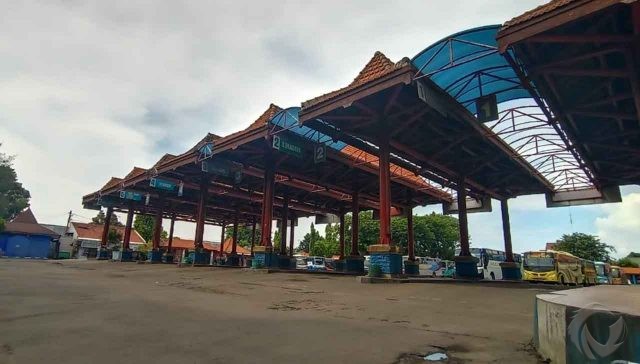 Terminal Kota Probolinggo Lengang, Imbas Pemberlakuan PSBB di Kota Besar