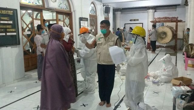 Rapid Test  di Masjid Baiturrahman Situbondo, 10 Jemaah Salat Tarawih Reaktif