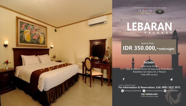 Sambut Idul Fitri, Hotel Horison Yusro Jombang Manjakan Tamu dengan Promo Lebaran Package