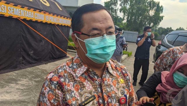 Hasil Tes Swab Kedua Kepala Dinas Kabupaten Mojokerto Dinyatakan Sembuh Covid-19