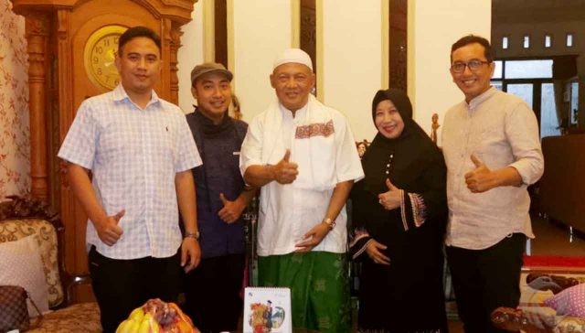 Giliran NasDem Kota Probolinggo Sambangi Mantan Wali Kota HM Buchori