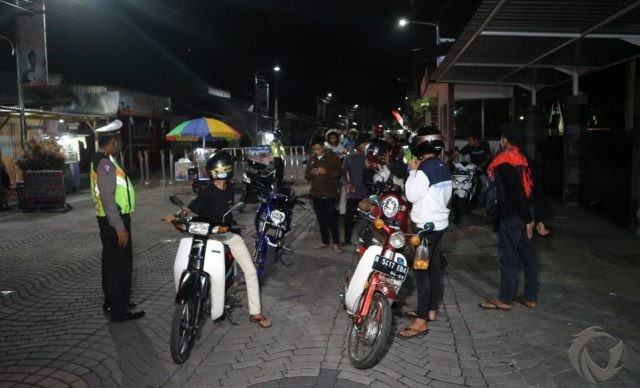 Razia Balap Liar, Polisi Blitar Kota Amankan 45 Motor