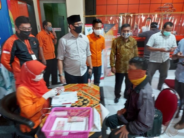 Bansos Covid-19, Kemensos RI Mulai Salurkan BST ke Warga Kota Pasuruan