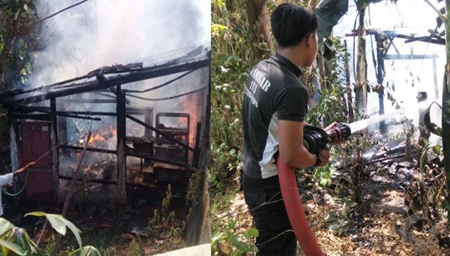 Ditinggal Bekerja, Rumah Buruh Tani di Situbondo Terbakar Tak Bersisa