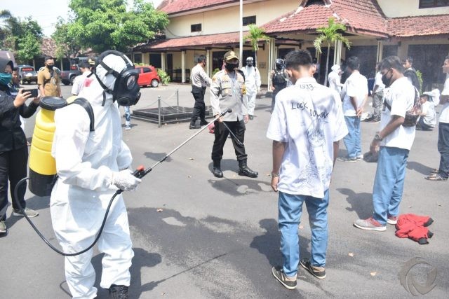 Konvoi, Puluhan Pelajar SMA dan SMK di Pasuruan Diamankan