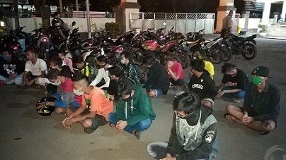 Bergerombol Saat Corona, 48 Remaja Digelandang ke Mapolres Pasuruan Kota