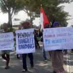 Gugatan Ditolak, Massa Pendowo Bangkit Mojokerto Banding Ke PN Aksi Jalan Kaki