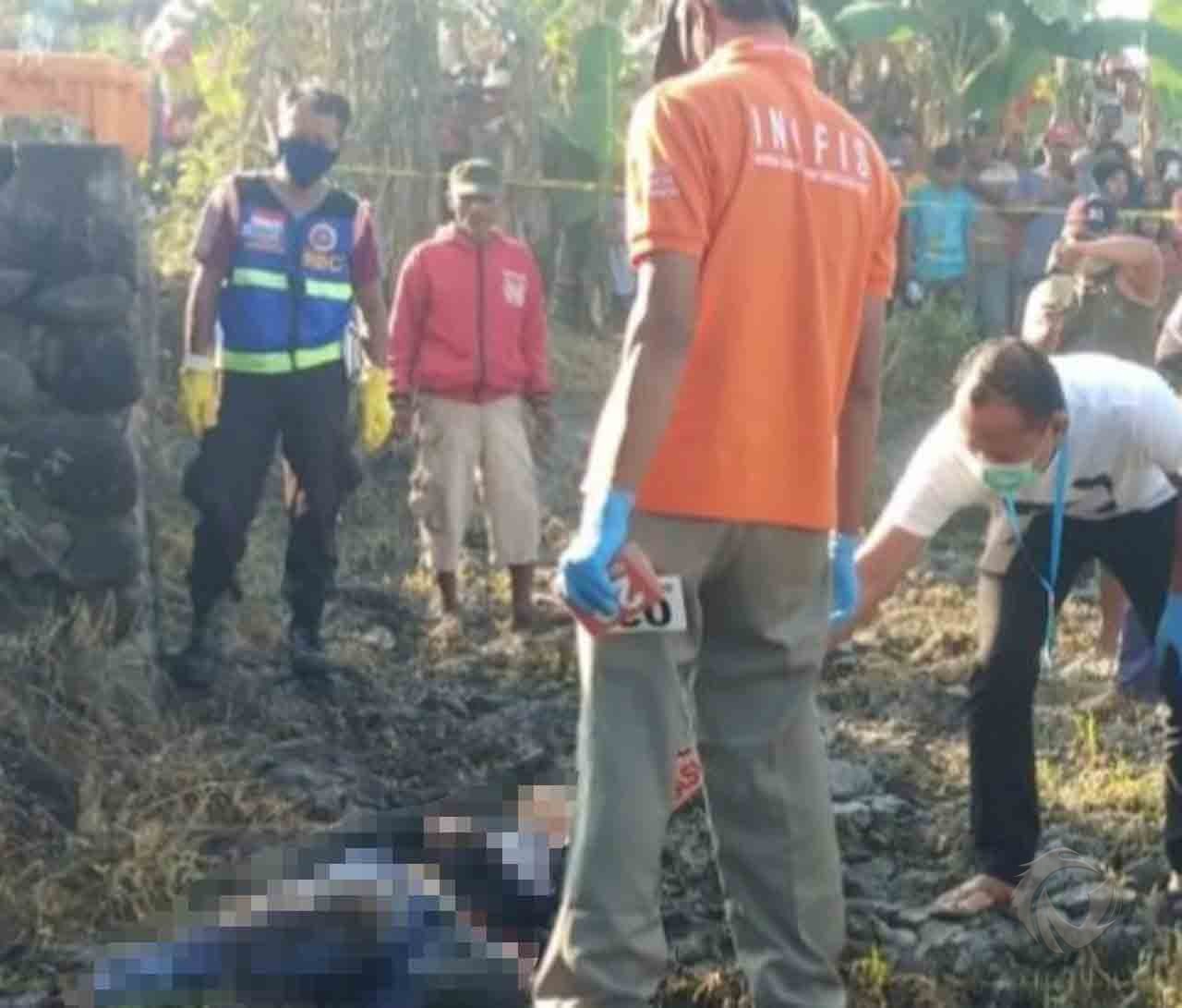 Pemuda Sidoarjo Ditemukan Tewas di Persawahan Mojokerto, Diduga Dibunuh