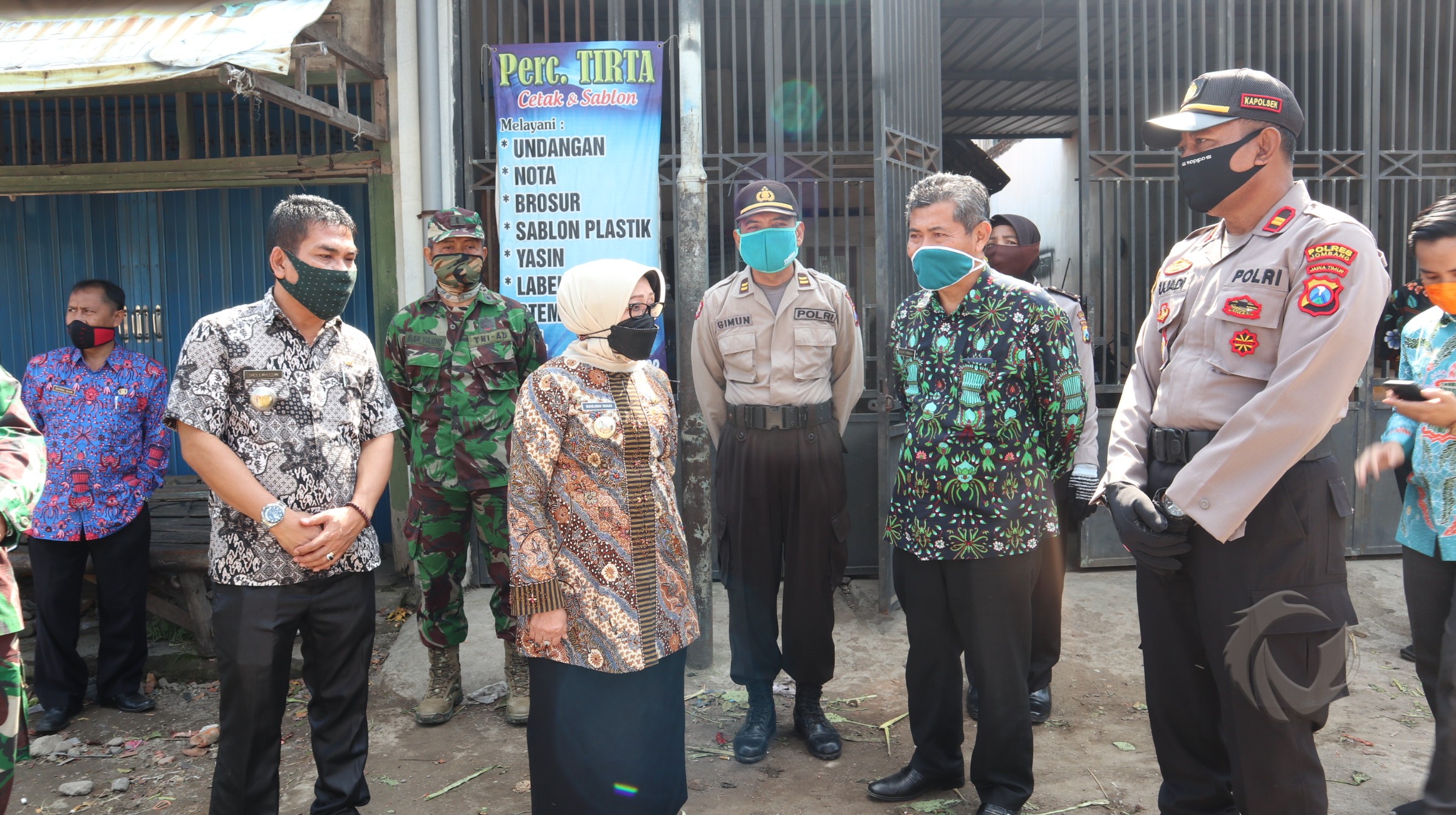 Tangkal Covid-19, Pemkab Jombang Terapkan Sistem Berjualan Ganjil Genap di Pasar Peterongan