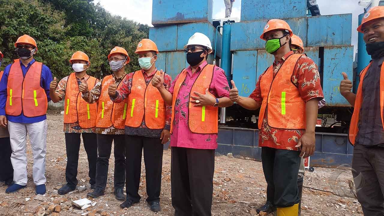 Walikota Blitar Pasang Tiang Pancang Pembangunan Akademi Komunitas Negeri Putra Sang Fajar