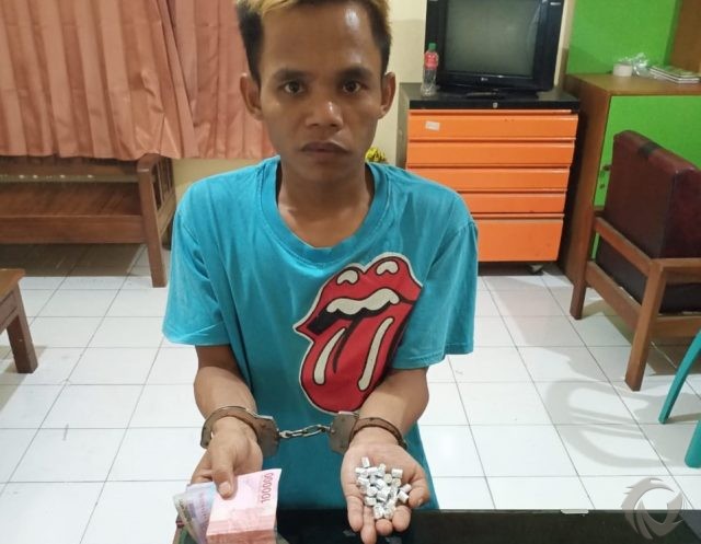 Edarkan Pil Trihexyphenidyl, Tukang Tambal Ban di Pasuruan Ditangkap Polisi