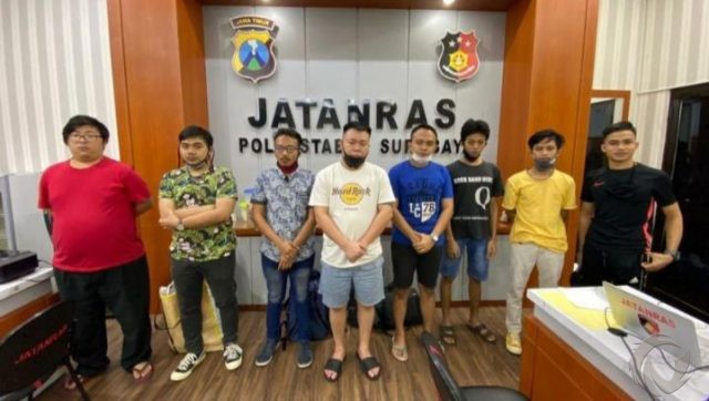 Polrestabes Surabaya Bongkar Sindikat Judi Online di Tiga Lokasi