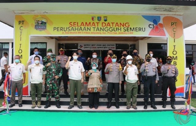 Bupati Jombang Resmikan PT CJI sebagai Perusahaan Tangguh Semeru