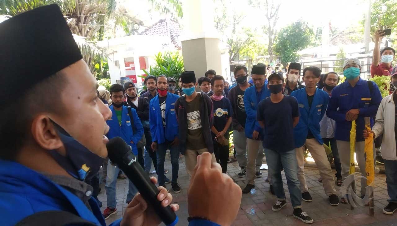 Aktivis PMII Lamongan Desak DPRD Hentikan Pembahasan Raperda RTRW