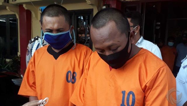 Dua Penjambret HP di Surabaya Babak Belur Diamuk Massa