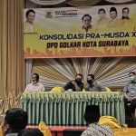 Golkar Sodorkan 2 Nama sebagai Cawawali Surabaya untuk Dampingi MA
