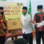 Kunker di Ponpes Nurul Ulum, Walikota Blitar Pastikan Protokol Kesehatan Dijalankan