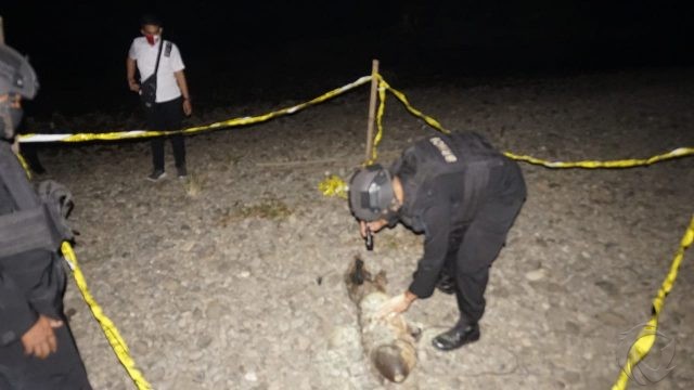 Temuan Mortir di Sungai Brantas Tulungagung, Dievakuasi Brimob Kediri