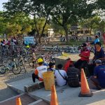 Area Parkir Makam Gus Dur di Jombang Penuh Pegowes Tanpa Masker