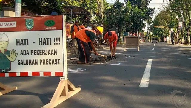 Sempat Ditambal Anggota Dewan, Jalan Brantas Kota Probolinggo Akhirnya Diperbaiki