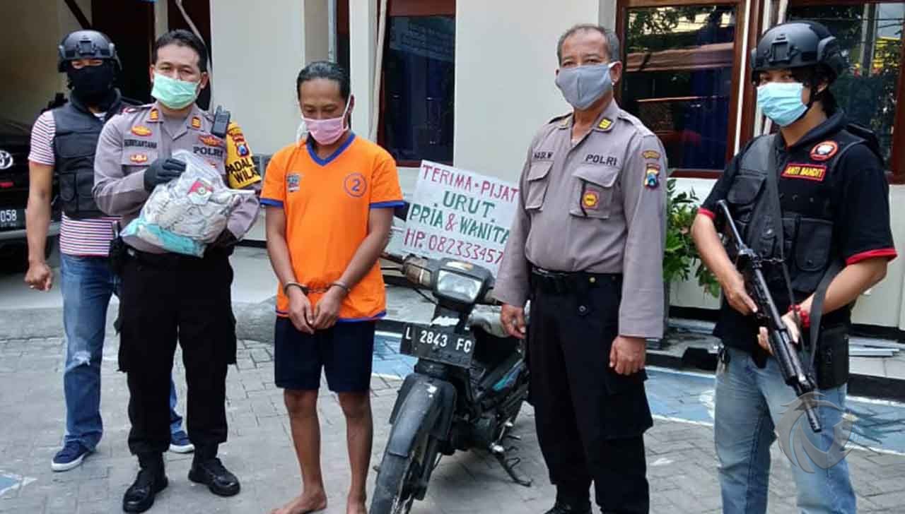 Tukang Pijat Keliling di Surabaya Diringkus Polisi, Diduga Berbuat Cabul