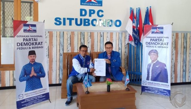 Demokrat Resmi Dukung Pasangan Karna-Khoironi, Ketua DPC: Situbondo Butuh Perubahan 