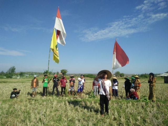 HUT Kemerdekaan RI di Lamongan, Mantan Teroris hingga Petani Gelar Upacara Bendera