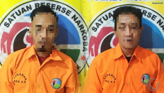 Dua Warga Kertosono Ditangkap Polisi dengan Bukti Sabu 1 Gram