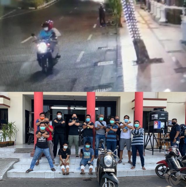 Dor! Dua Pelaku Jambret di Surabaya Ini Pun Tersungkur