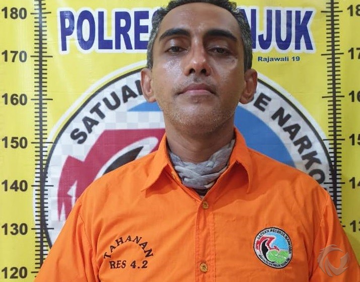 Gegara Narkoba, Pria Asal Surabaya Ditangkap Polisi Nganjuk