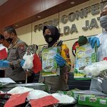 Polres Tanjung Perak Gagalkan Pengiriman Narkoba 6.548 Kilogram dari Malaysia ke Madura