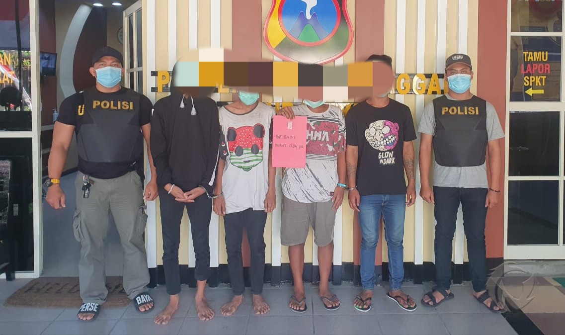 Kasus Sabu, Polisi Surabaya Bekuk 4 Remaja di Bawah Umur