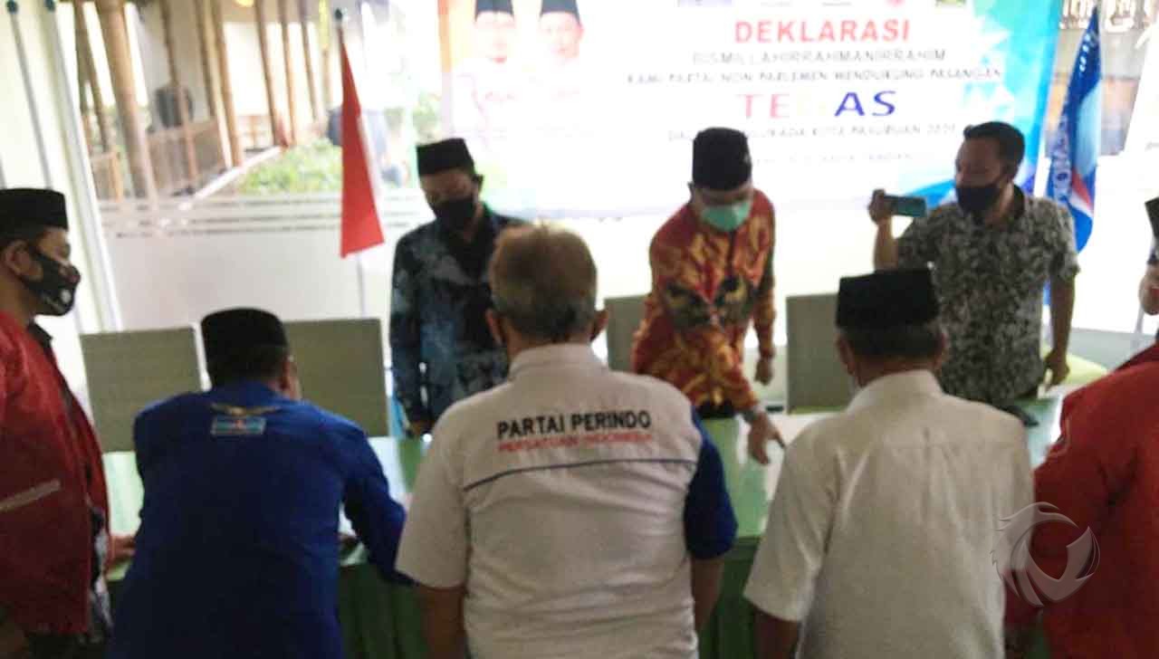 Lima Parpol Non Parlemen di Kota Pasuruan Bergabung, Siap Menangkan TEGAS