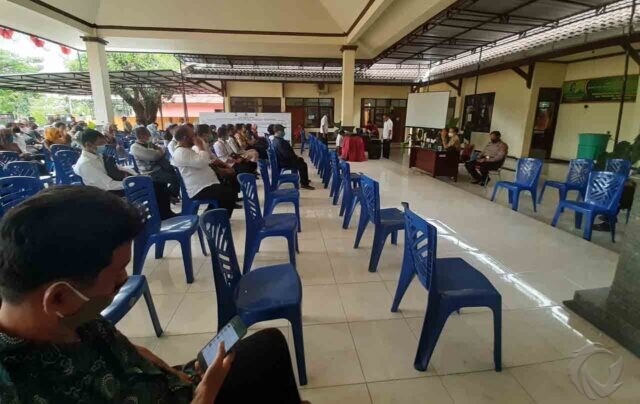 Puluhan Peserta Ujian Perangkat Desa di Kecamatan Kauman Tulungagung Protes Tahapan Penilaian