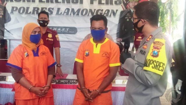 Pasutri di Lamongan Ini Curi 23 Motor di 20 Lokasi dalam Setahun