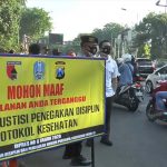 Sempat Membangkang, Oknum Polisi di Surabaya Terjaring Razia Masker