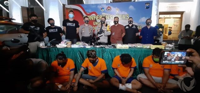 Polrestabes Surabaya Bongkar Sindikat Narkoba Jaringan Lapas di Jatim