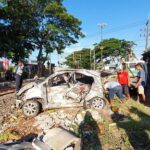 Mobil Suzuki Splash Ditabrak KA di Perlintasan Tak Berpintu Pasuruan, Satu Tewas